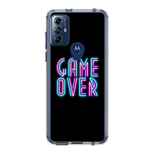 Game Over Neon Motorola Moto G Play 2023 Case