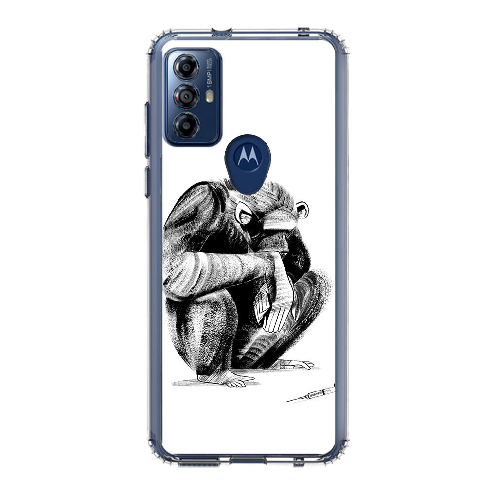 Guinea Chimp Motorola Moto G Play 2023 Case