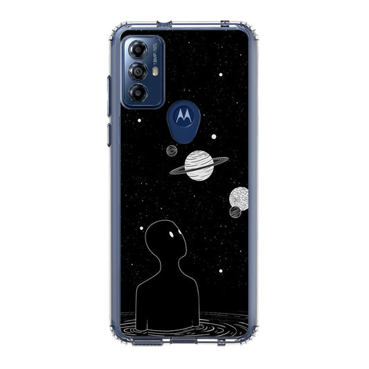 Hello Saturn Motorola Moto G Play 2023 Case