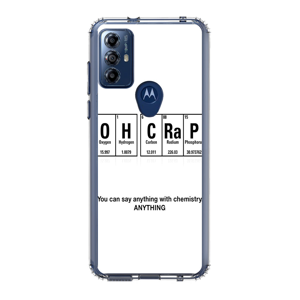 Humor Funny with Chemistry Motorola Moto G Play 2023 Case