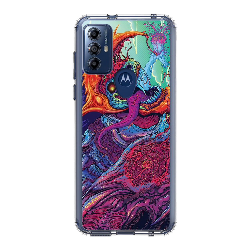 Hyper Beast Blood Eye Motorola Moto G Play 2023 Case