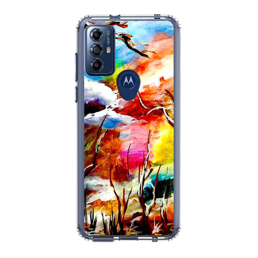 I Sense Winter's Wonderful Warmth Motorola Moto G Play 2023 Case