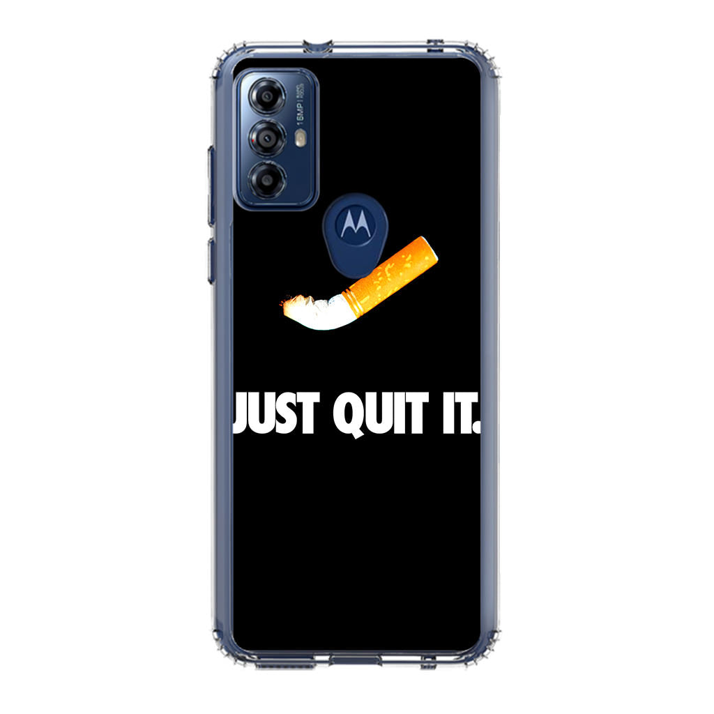 Just Quit Smoking Motorola Moto G Play 2023 Case