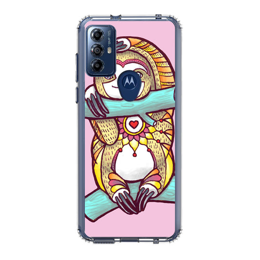 Mandala Sloth Motorola Moto G Play 2023 Case