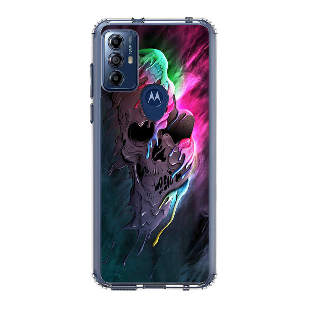 Melted Skull Motorola Moto G Play 2023 Case