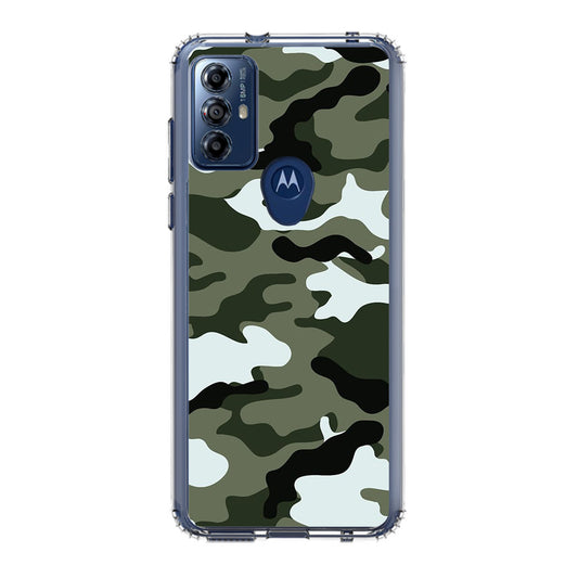 Military Green Camo Motorola Moto G Play 2023 Case