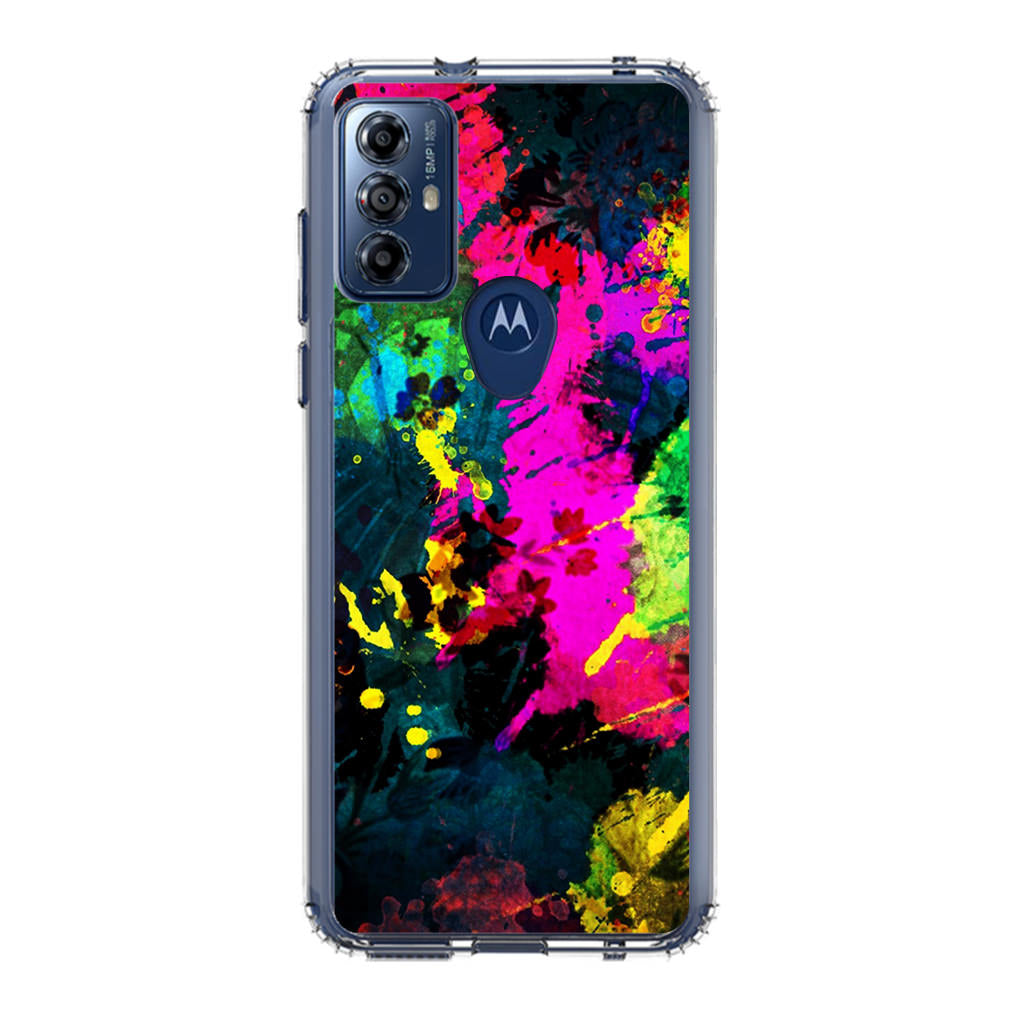 Mixture Colorful Paint Motorola Moto G Play 2023 Case