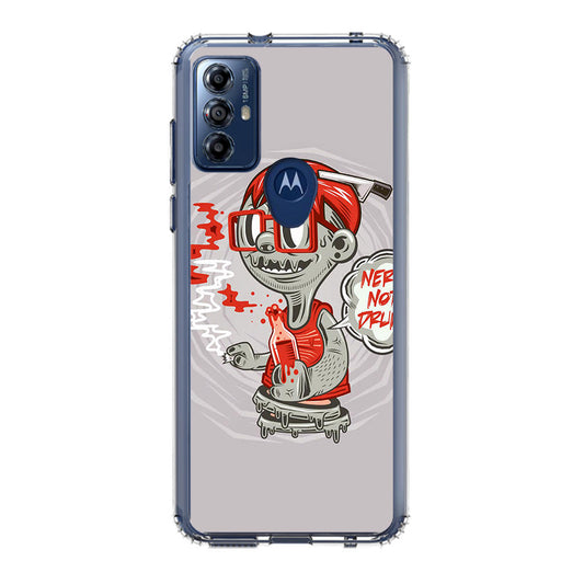 Nerd Not Drunk Zombie Motorola Moto G Play 2023 Case