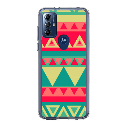 Old Aztec Pattern Motorola Moto G Play 2023 Case