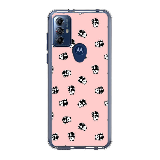 Pandas Pattern Motorola Moto G Play 2023 Case