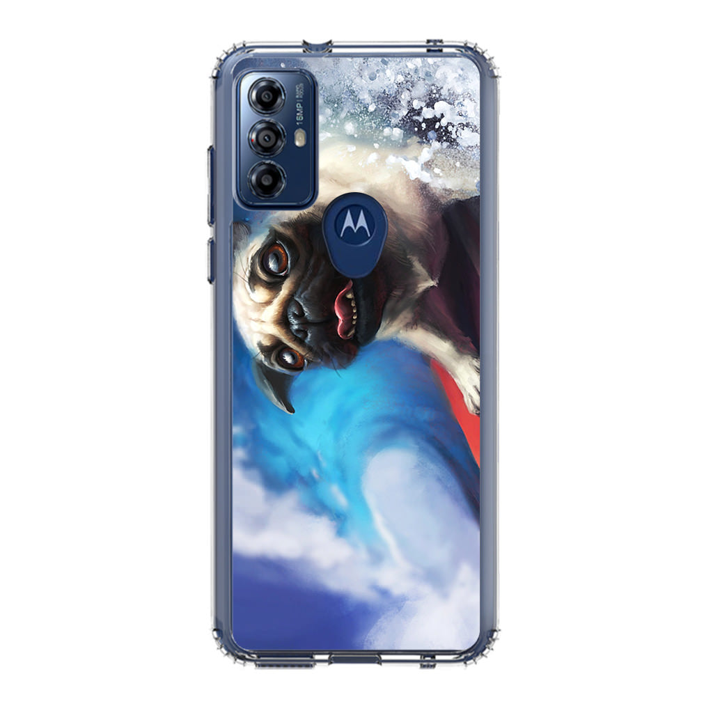 Pug Surfers Motorola Moto G Play 2023 Case