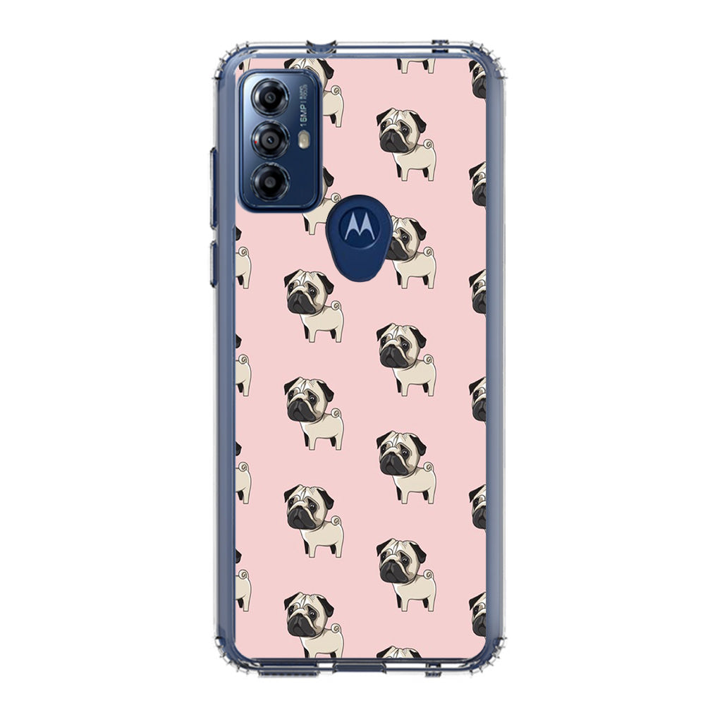 Pugs Pattern Motorola Moto G Play 2023 Case