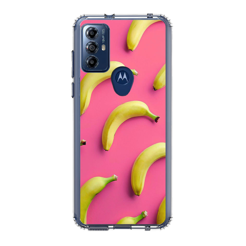 Real Bananas Fruit Pattern Motorola Moto G Play 2023 Case