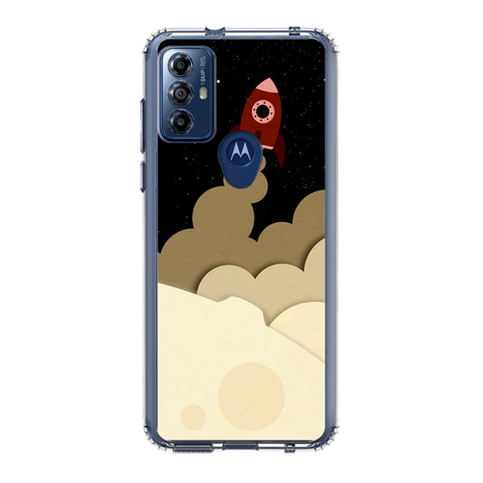 Rocket Ship Motorola Moto G Play 2023 Case