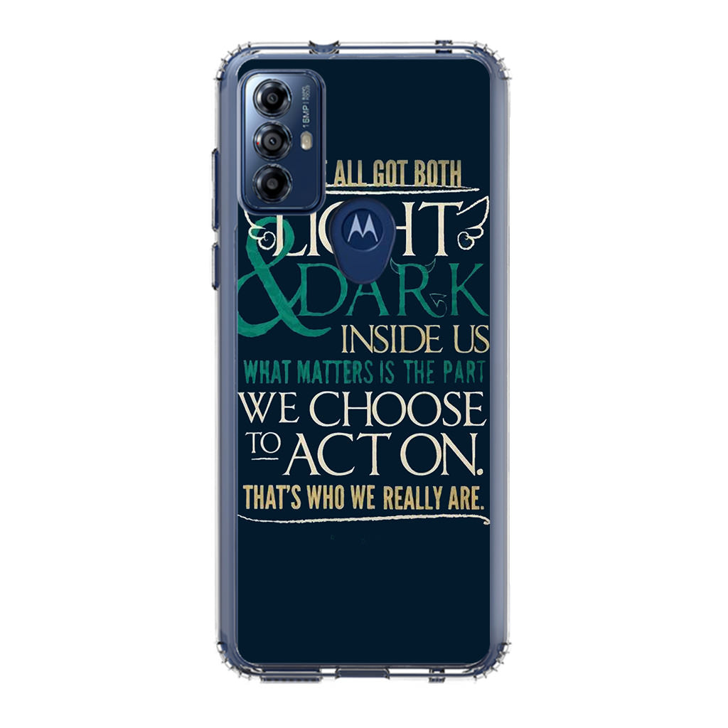 Sirius Black Quotes Motorola Moto G Play 2023 Case