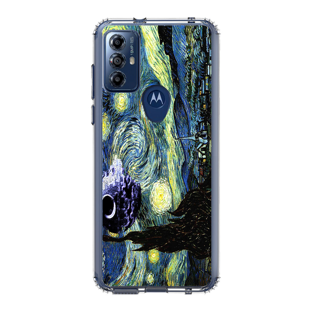 Skellington on a Starry Night Motorola Moto G Play 2023 Case