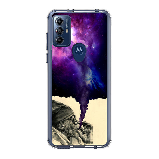 Smoking Galaxy Motorola Moto G Play 2023 Case