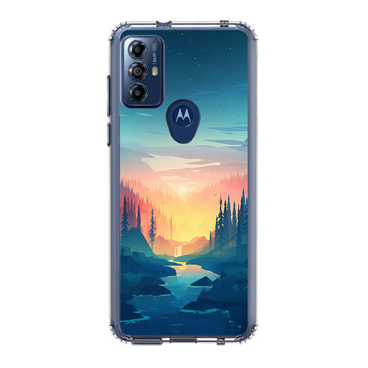 Sunset at The River Motorola Moto G Play 2023 Case