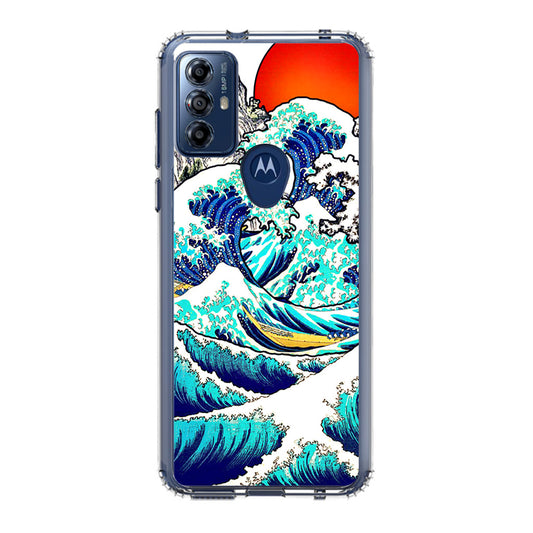 The Great Wave off Kanagawa Motorola Moto G Play 2023 Case