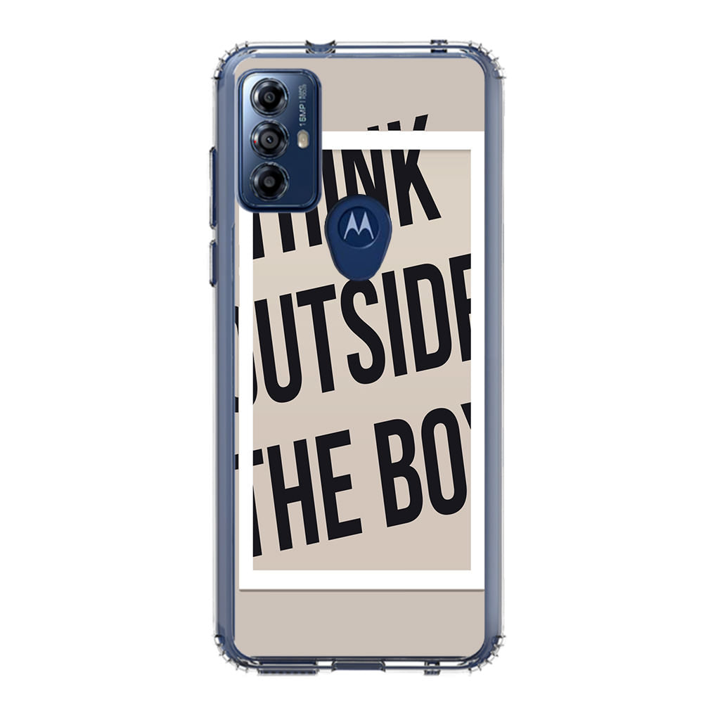 Think Outside The Box Motorola Moto G Play 2023 Case