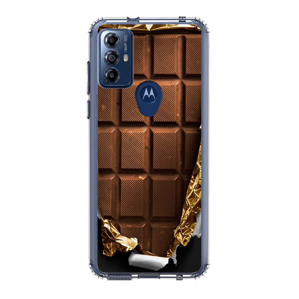 Unwrapped Chocolate Bar Motorola Moto G Play 2023 Case