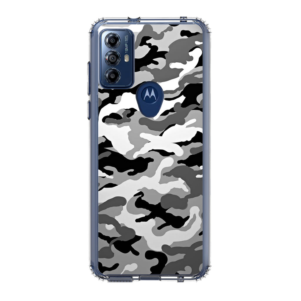 Winter Army Camo Motorola Moto G Play 2023 Case