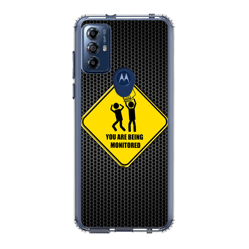 You Are Being Monitored Motorola Moto G Play 2023 Case