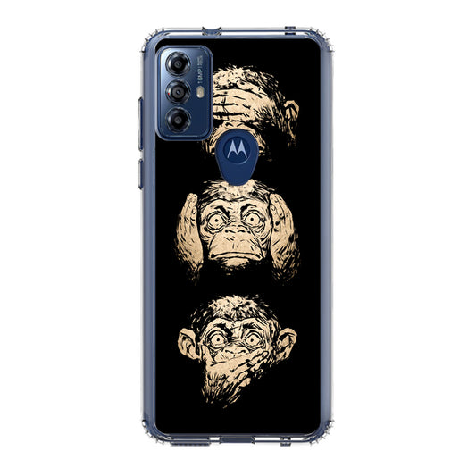 3 Wise Monkey Motorola Moto G Play 2023 Case