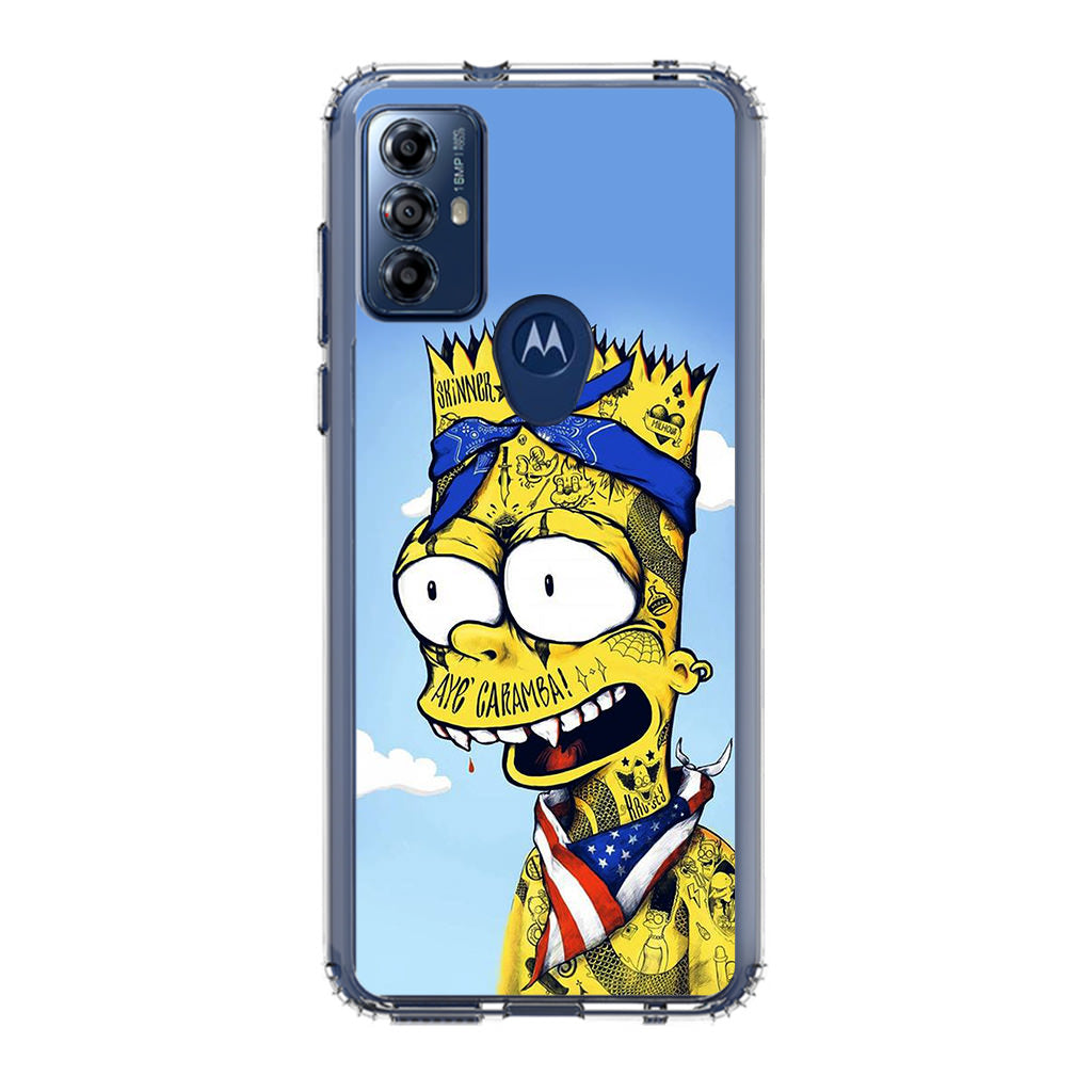 Bootleg Bart Motorola Moto G Play 2023 Case