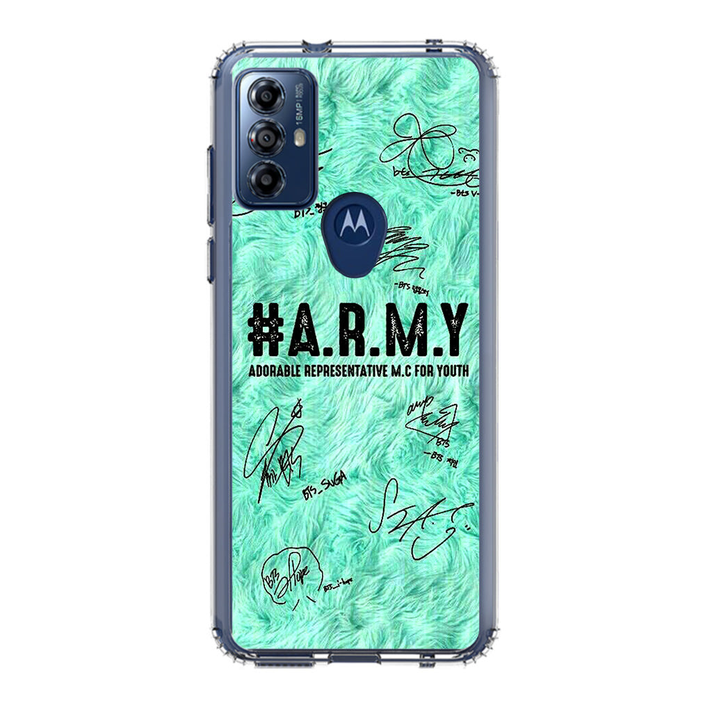 BTS Army Signature Motorola Moto G Play 2023 Case