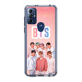 BTS Member in Pink Motorola Moto G Play 2023 Case