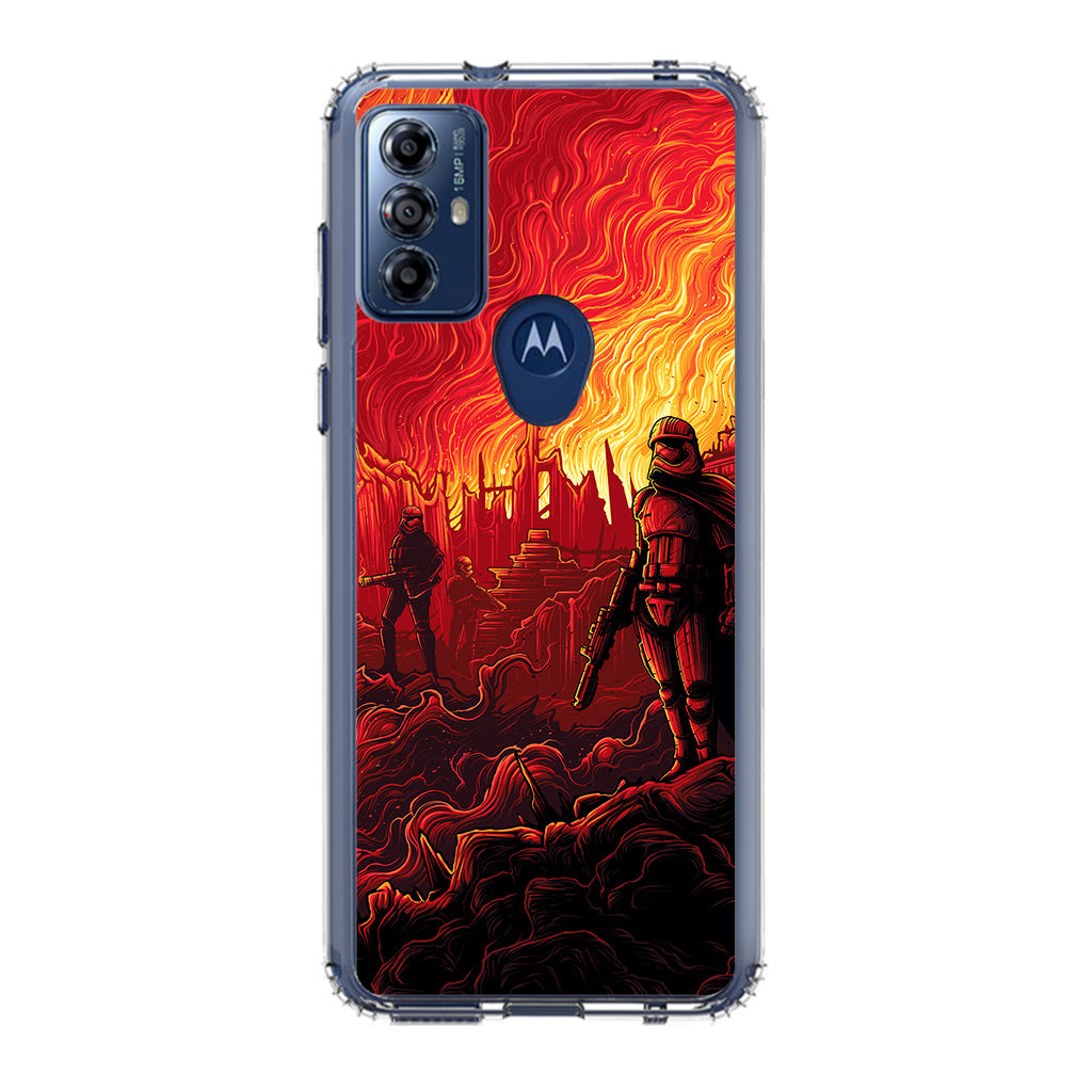 Captain Phasma Art Motorola Moto G Play 2023 Case