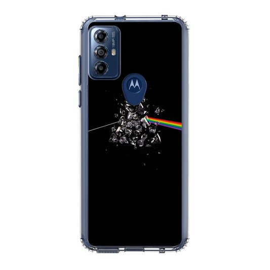 Glass Broken Light Refraction Motorola Moto G Play 2023 Case