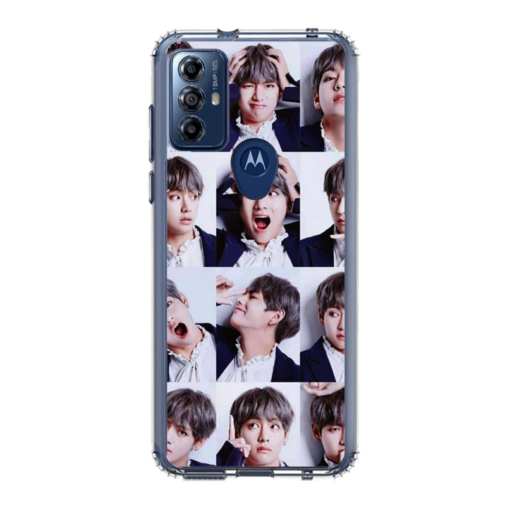 Kim Tae-hyung Collage Motorola Moto G Play 2023 Case