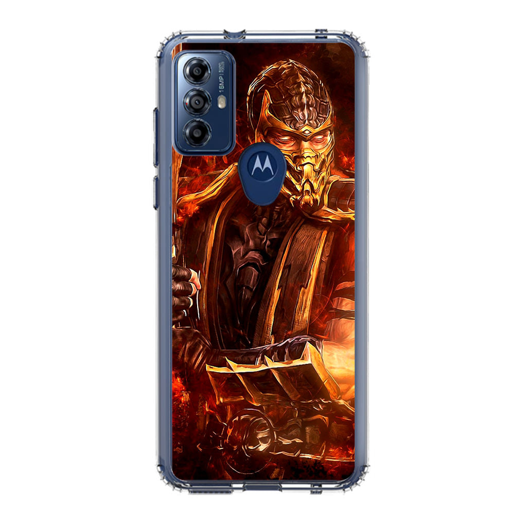 Mortal Kombat Scorpion Motorola Moto G Play 2023 Case