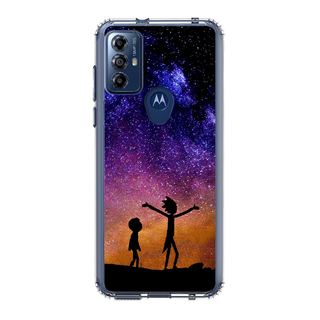 Morty Space Nebula Motorola Moto G Play 2023 Case