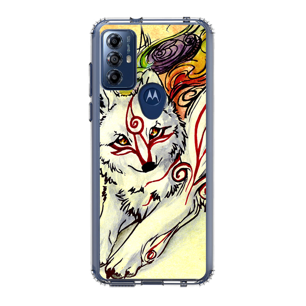 Okami Amaterasu Motorola Moto G Play 2023 Case