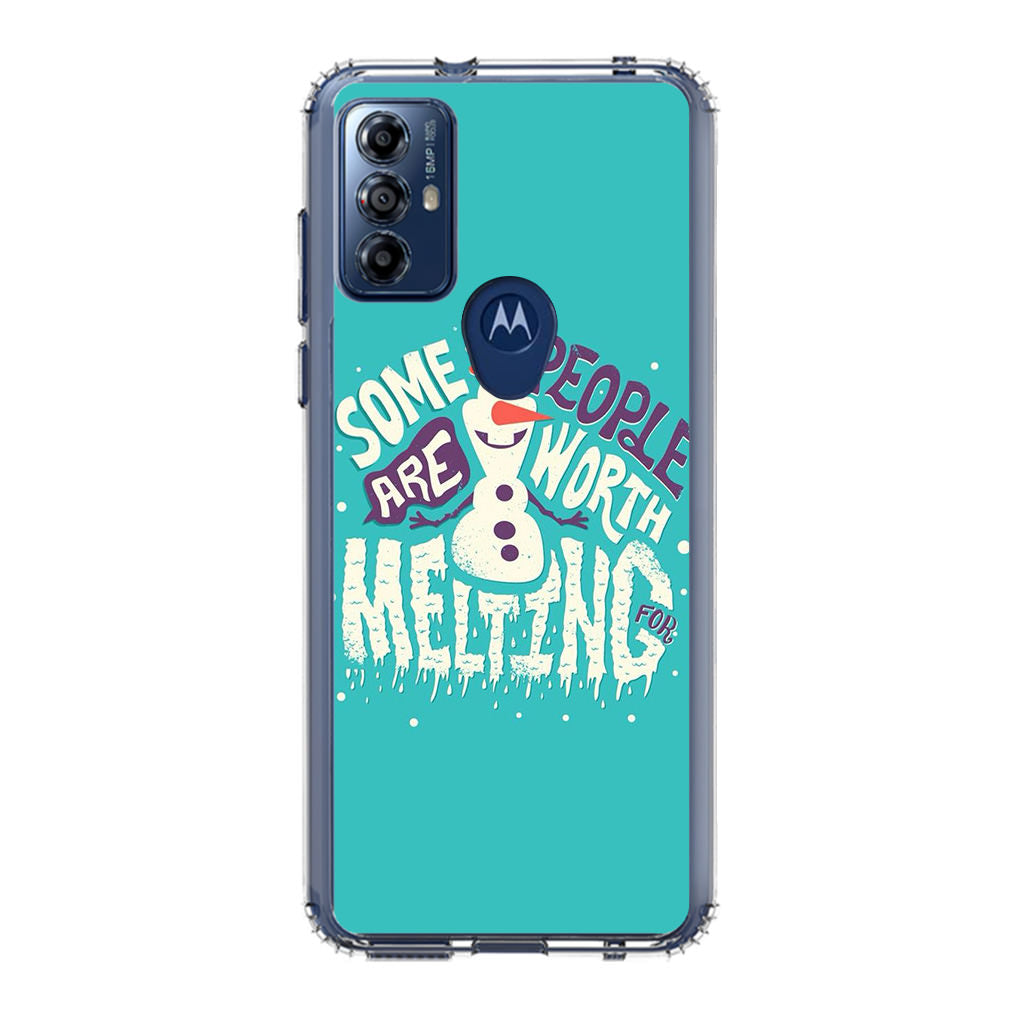 Olaf Frozen Is Melting Motorola Moto G Play 2023 Case