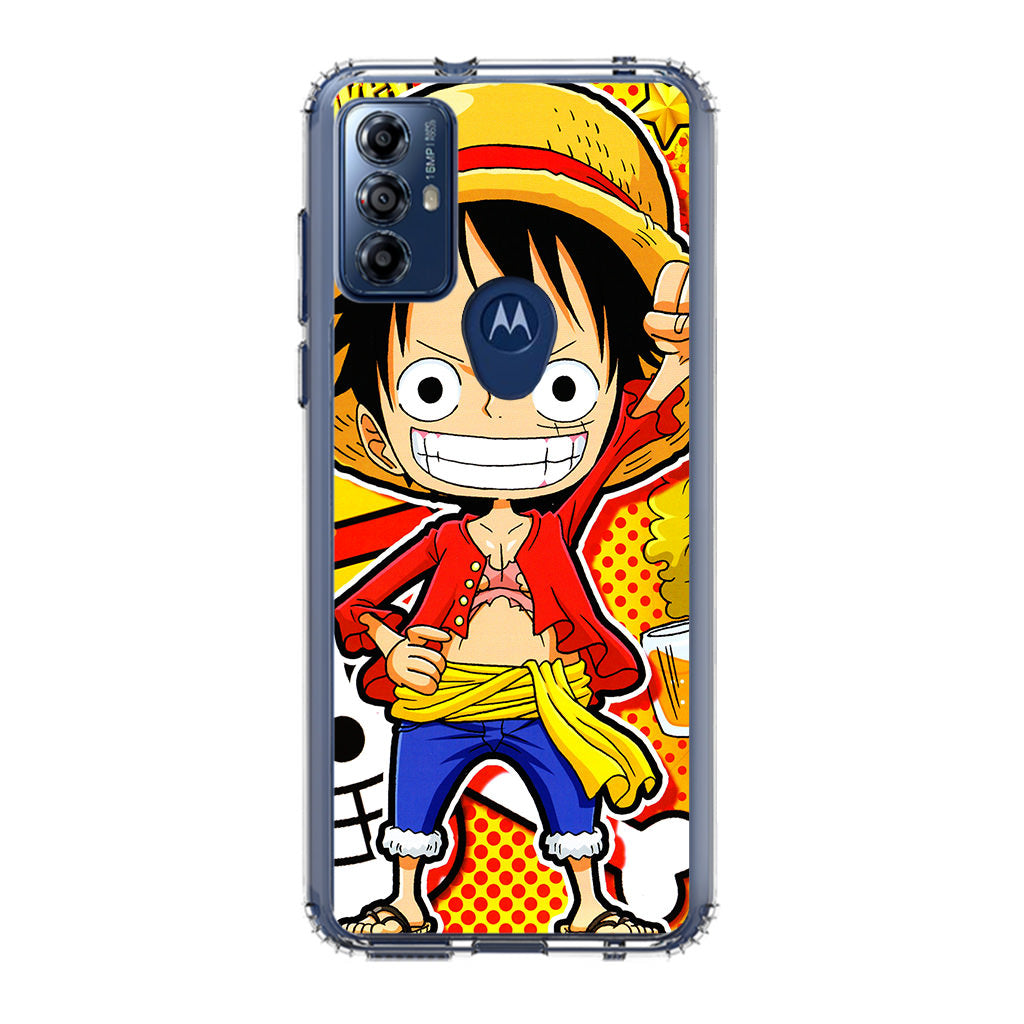 One Piece Cute Luffy Motorola Moto G Play 2023 Case