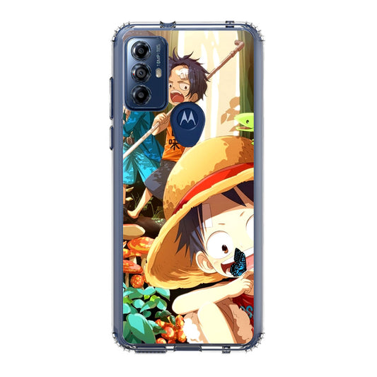 One Piece Little Sabo Ace Luffy Cute Motorola Moto G Play 2023 Case