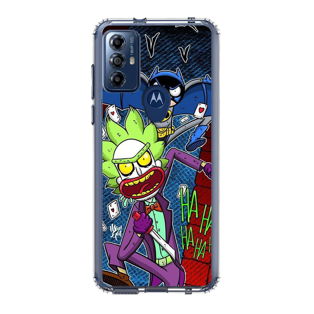 Rick And Morty Bat And Joker Clown Motorola Moto G Play 2023 Case