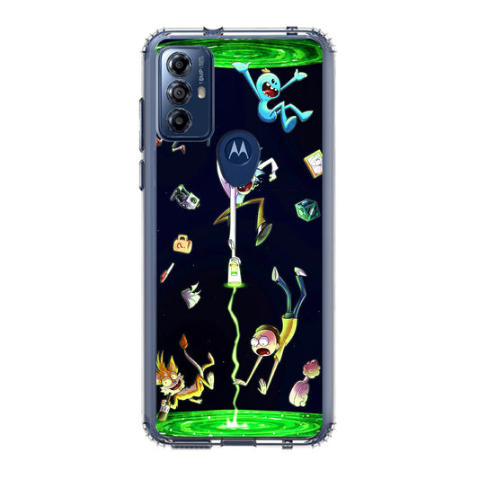 Rick And Morty Portal Fall Motorola Moto G Play 2023 Case