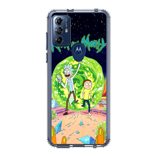 Rick And Morty Portal Gun Motorola Moto G Play 2023 Case