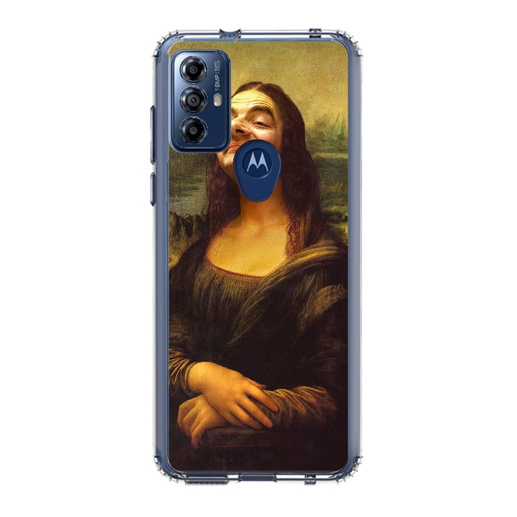 Rowan Atkinson Monalisa Funny Motorola Moto G Play 2023 Case