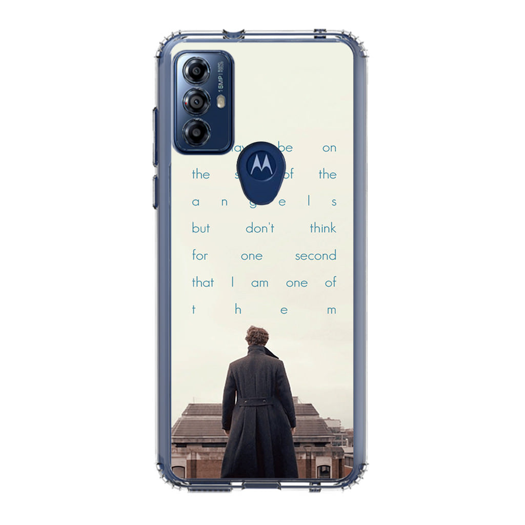 Sherlock Holmes Quote Motorola Moto G Play 2023 Case