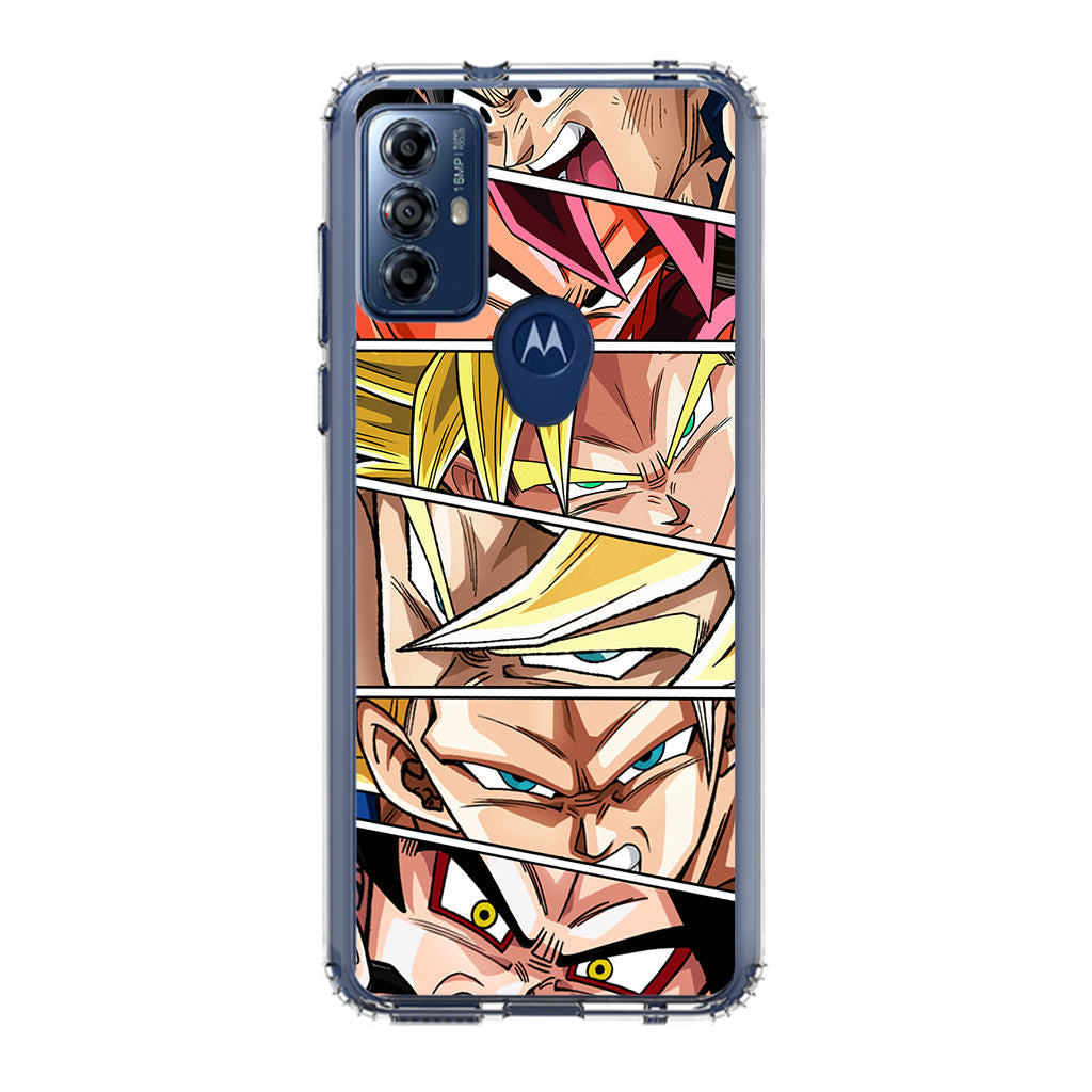 Son Goku Forms Motorola Moto G Play 2023 Case