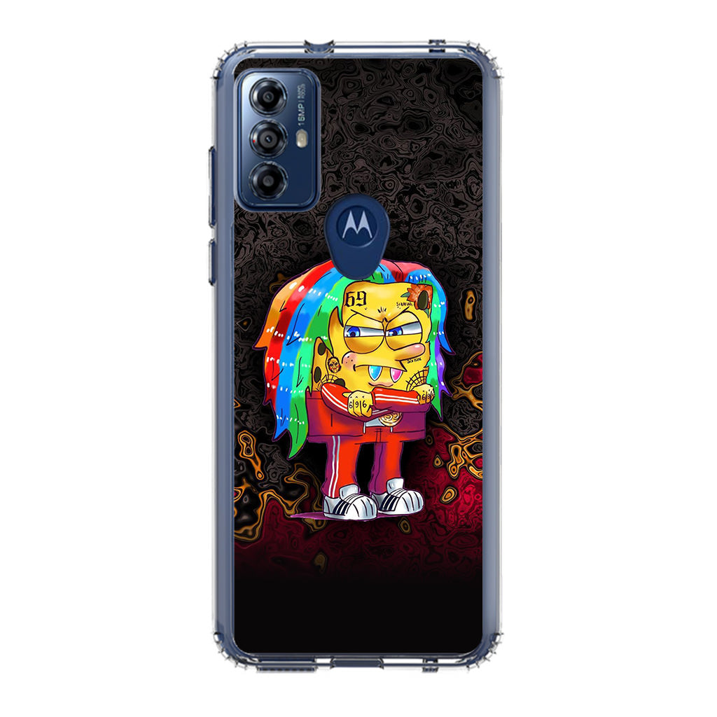 Sponge Hypebeast 69 Mode Motorola Moto G Play 2023 Case