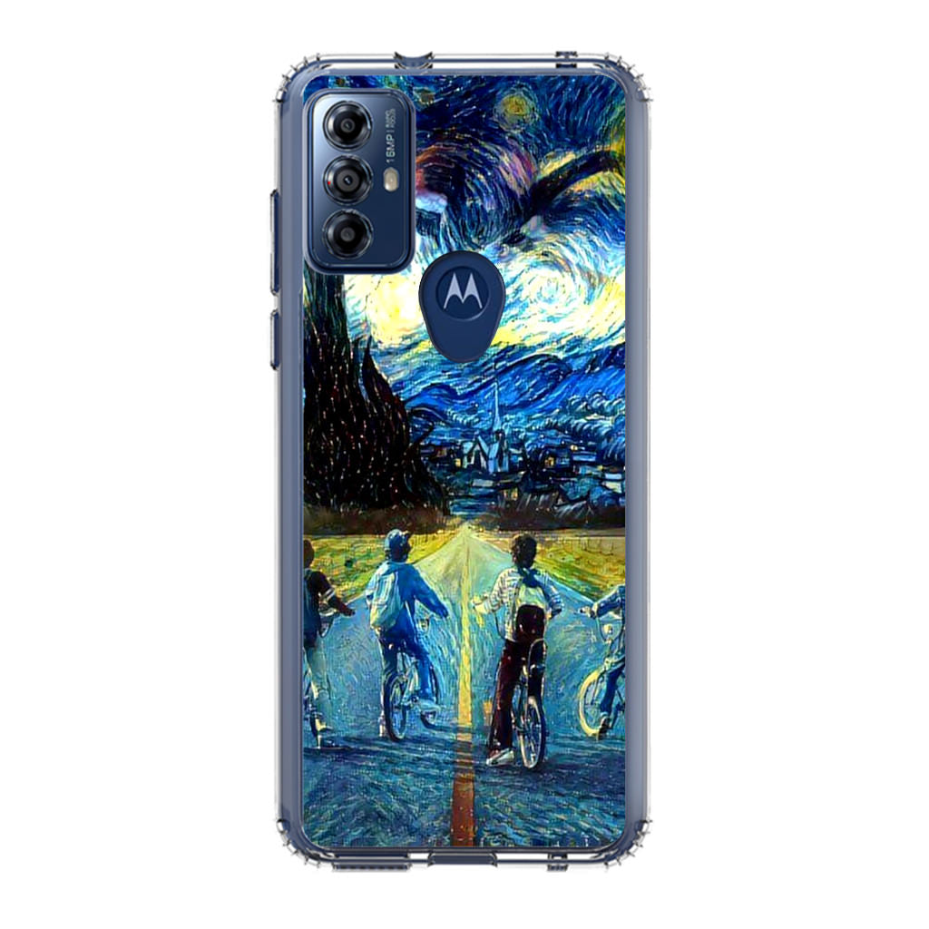 Stranger At Starry Night Motorola Moto G Play 2023 Case