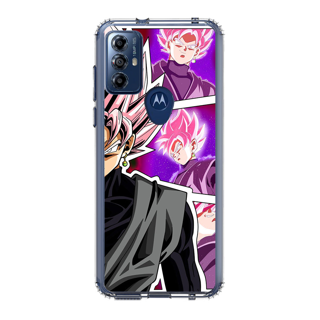 Super Goku Black Rose Collage Motorola Moto G Play 2023 Case