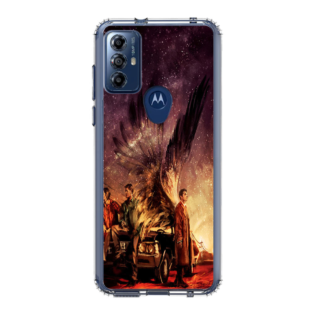 Supernatural Painting Art Motorola Moto G Play 2023 Case